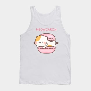 Meowcaron Tank Top